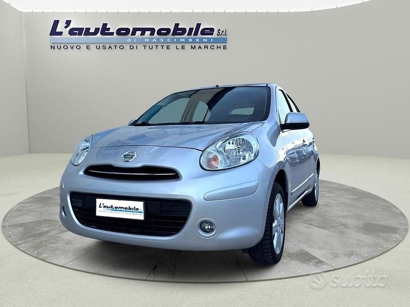 Usata Nissan Micra 80 CV (58 kW) 2011 Giallo Utilitaria