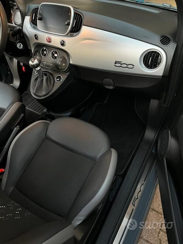 Usata Fiat 500C Connect 70 CV (51 kW) 2022 Grigio Cabrio