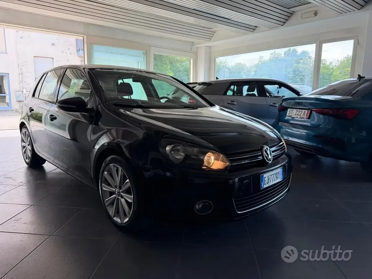 Usata VW Golf VII Highline 122 CV (89 kW) 2012 Nero Berlina