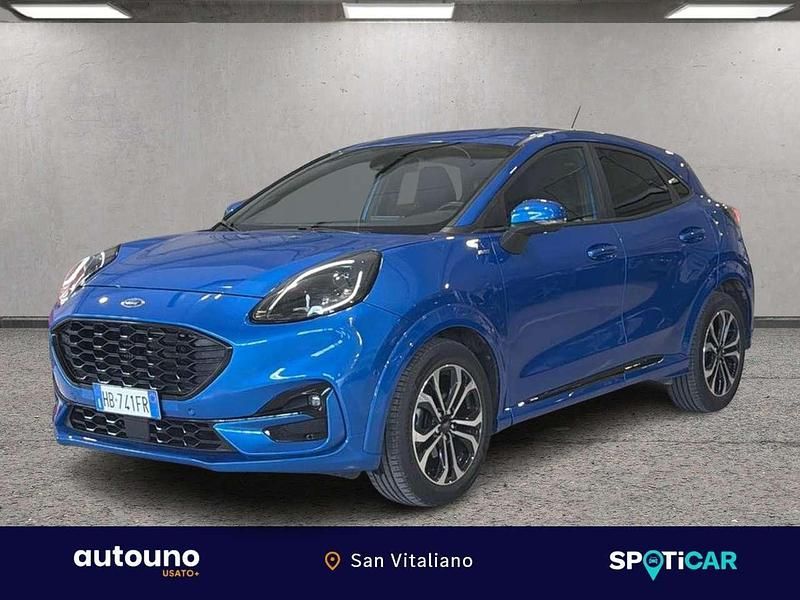 Usata Ford Puma ST-Line X 125 CV (91 kW) 2022 Blu cobalto SUV