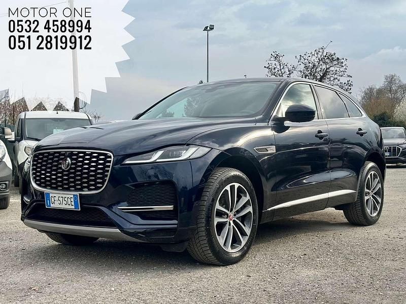 Usata Jaguar F-Pace 163 CV (119 kW) 2021 Blu/azzurro SUV