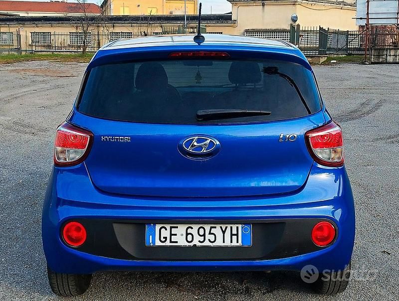 Usata Hyundai i10 Prime 2019 Blu Utilitaria