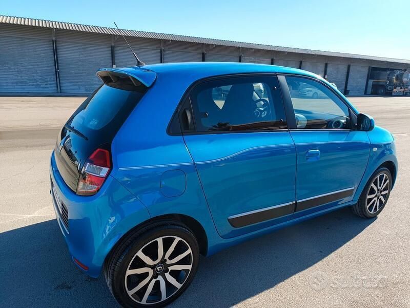 Usata Renault Twingo SE 74 CV (54 kW) 2014 Blu Utilitaria