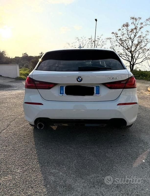 Usata BMW 116 Efficient Dynamics 2020 Bianco Utilitaria