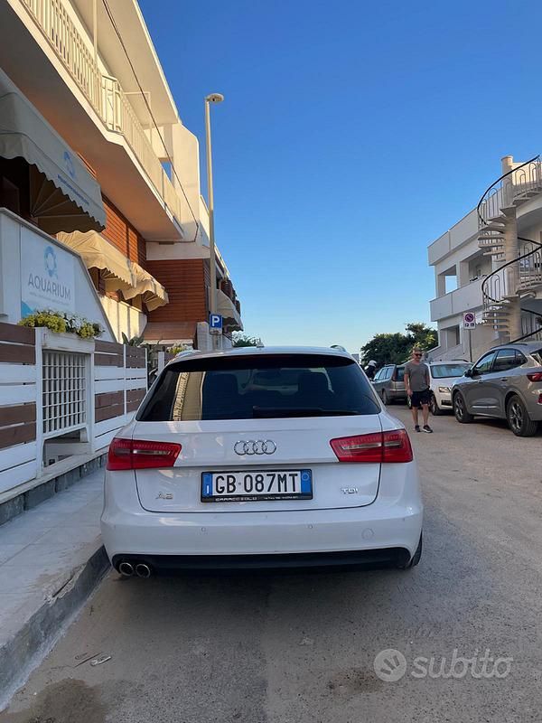 Usata Audi A6 177 CV (130 kW) 2012 Bianco Station wagon