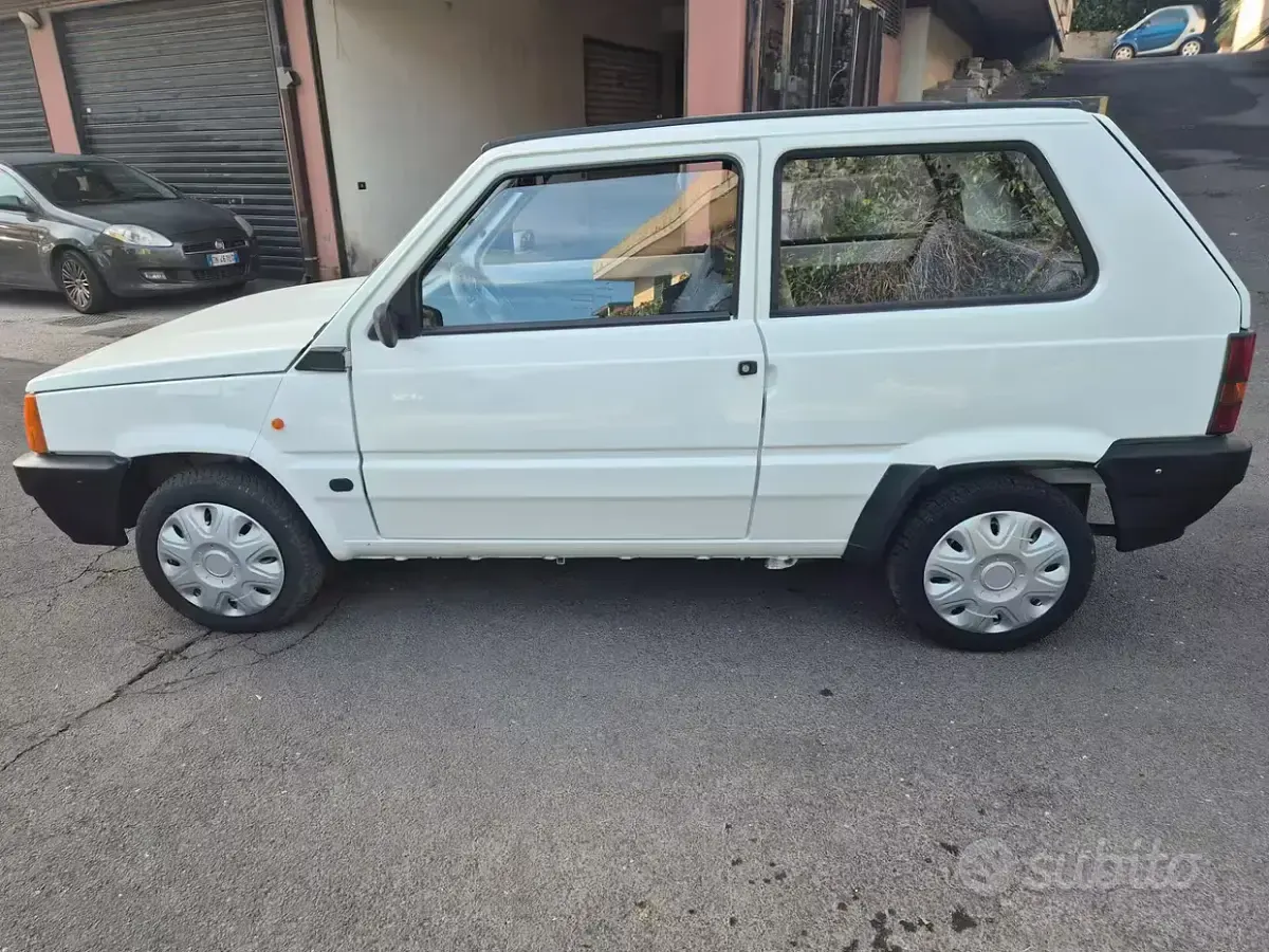 Usata Fiat Panda 54 CV (39 kW) 2002 Bianco Utilitaria