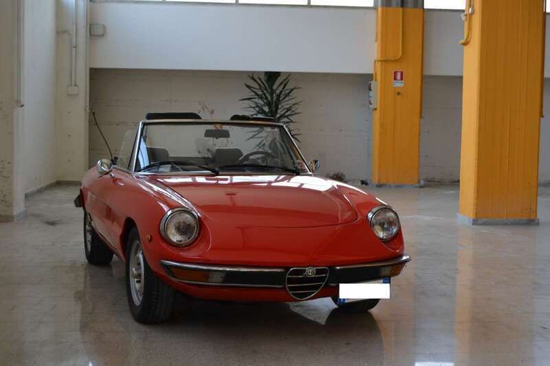 Usata Alfa Romeo Spider 120 CV (88 kW) 1980 Rosso Cabrio
