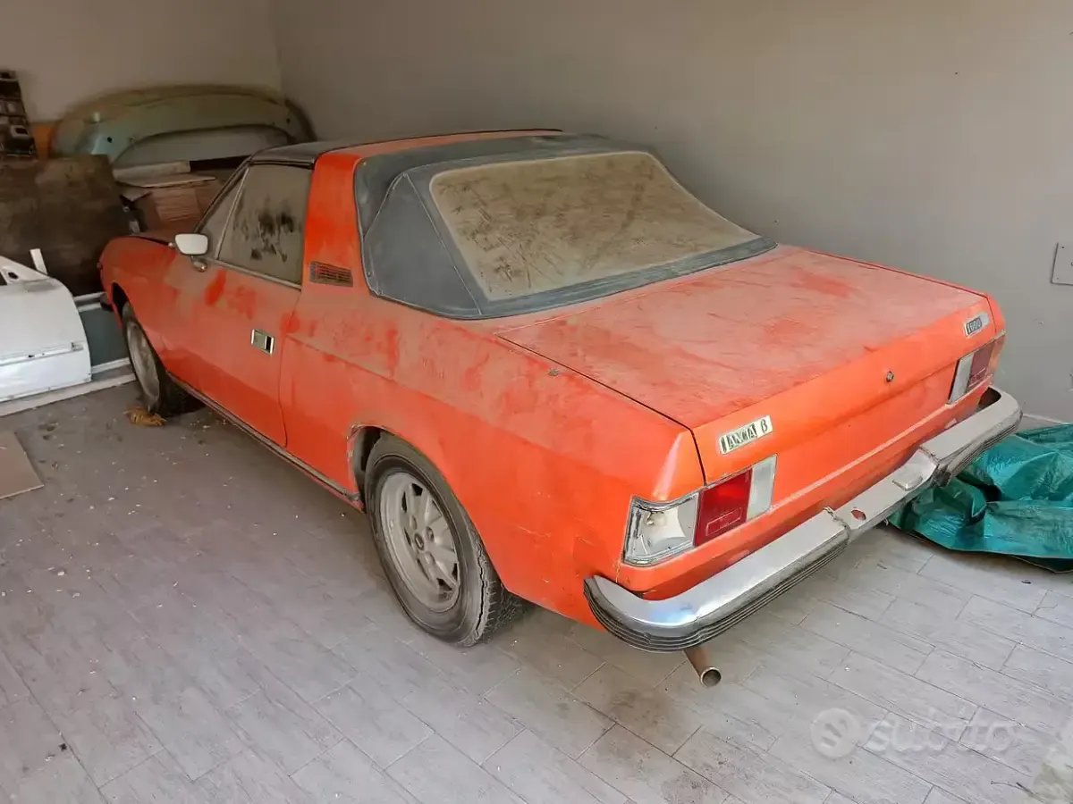 Usata Lancia Beta 1970 Rosso Cabrio