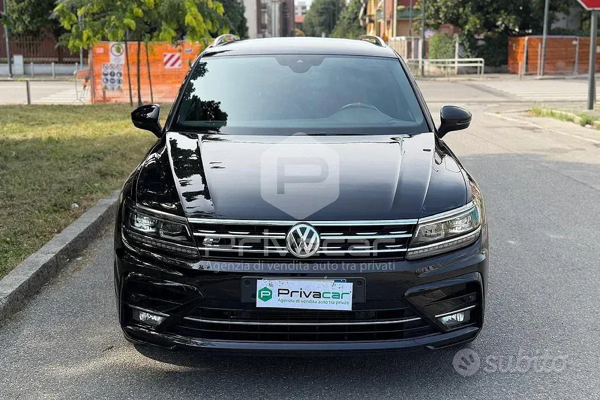 Usata VW Tiguan Advance 150 CV (110 kW) 2018 Nero SUV