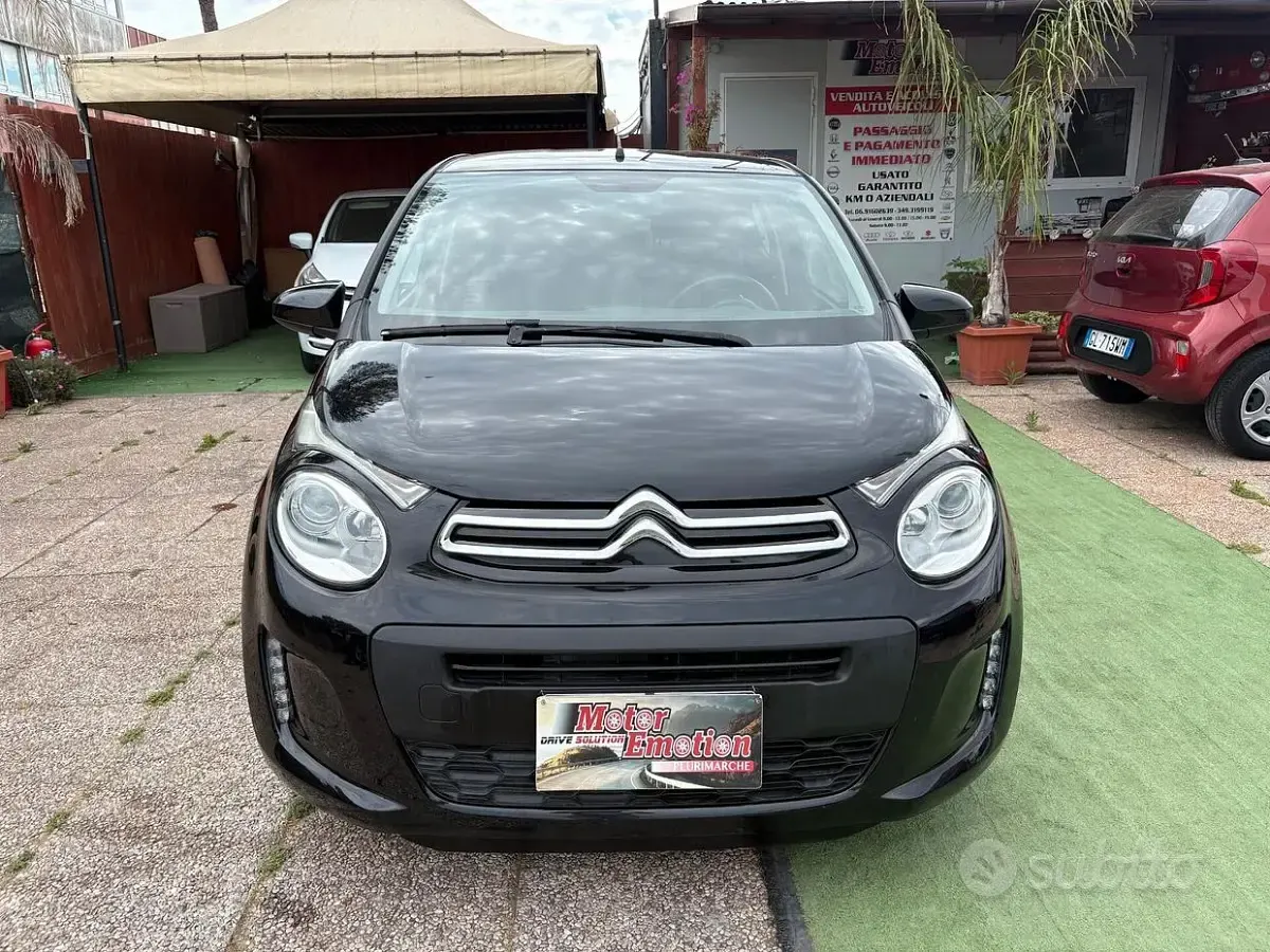 Usata Citroën C1 Feel 72 CV (52 kW) 2021 Nero Utilitaria
