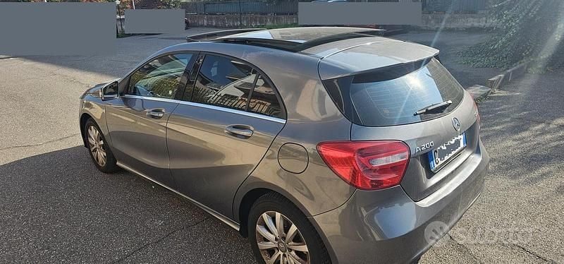 Usata Mercedes A200 Edition 136 CV (100 kW) 2015 Grigio Berlina