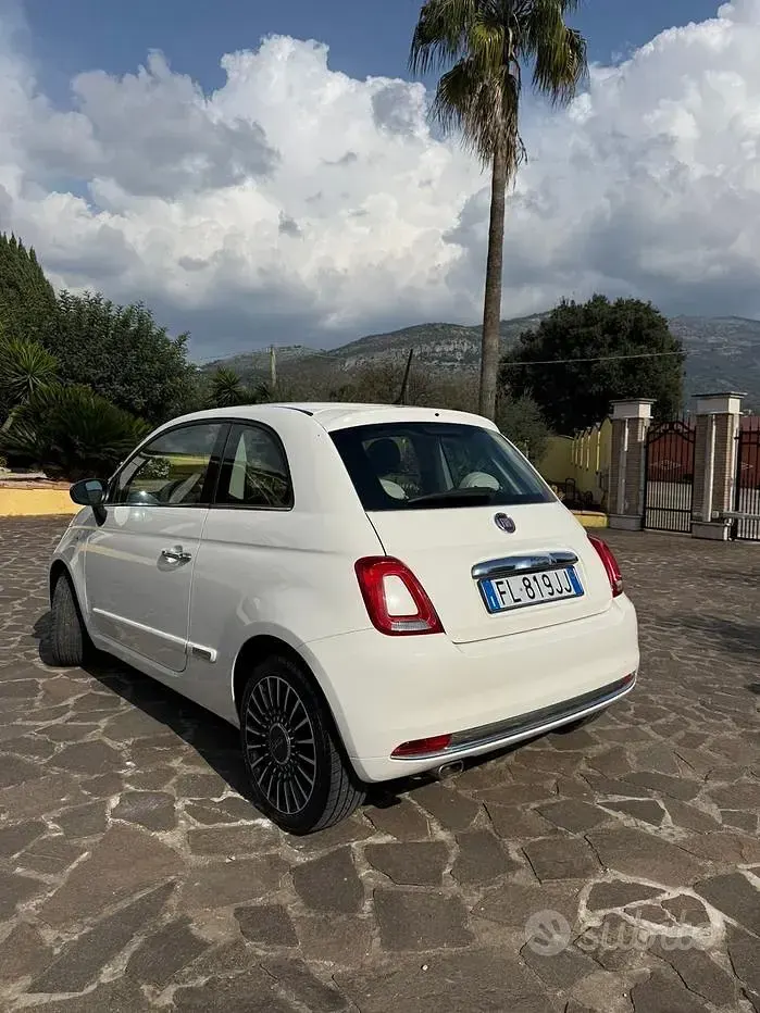 Usata Fiat 500 Pop 69 CV (50 kW) 2017 Bianco Utilitaria