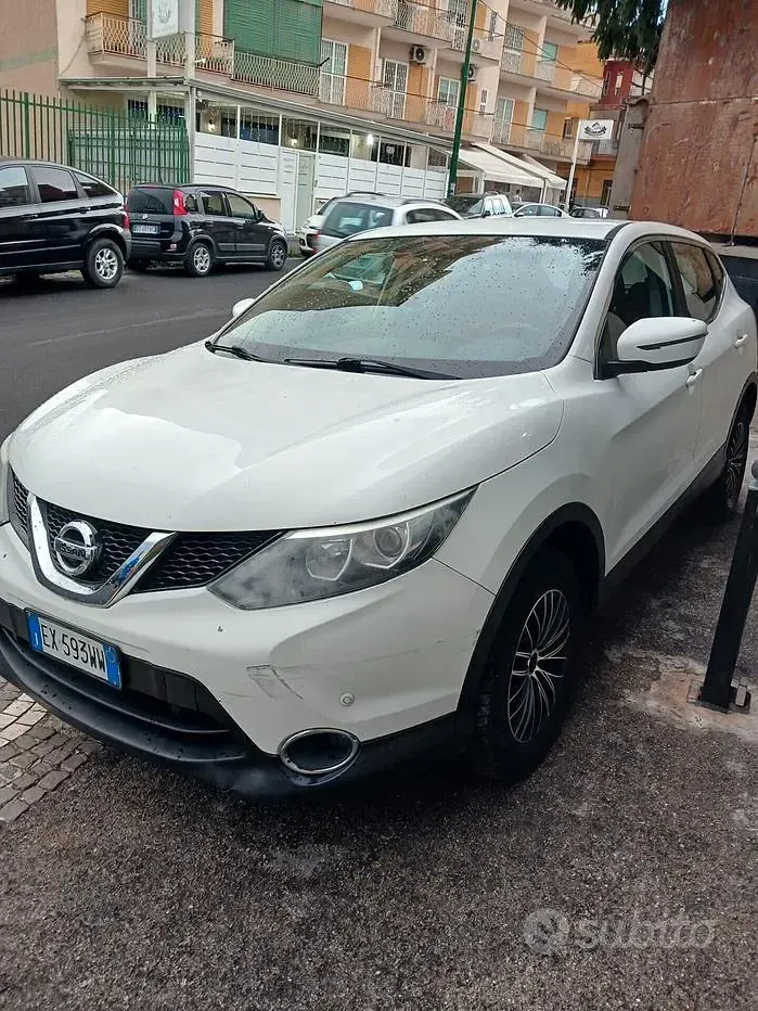Usata Nissan Qashqai 110 CV (80 kW) 2014 Bianco SUV