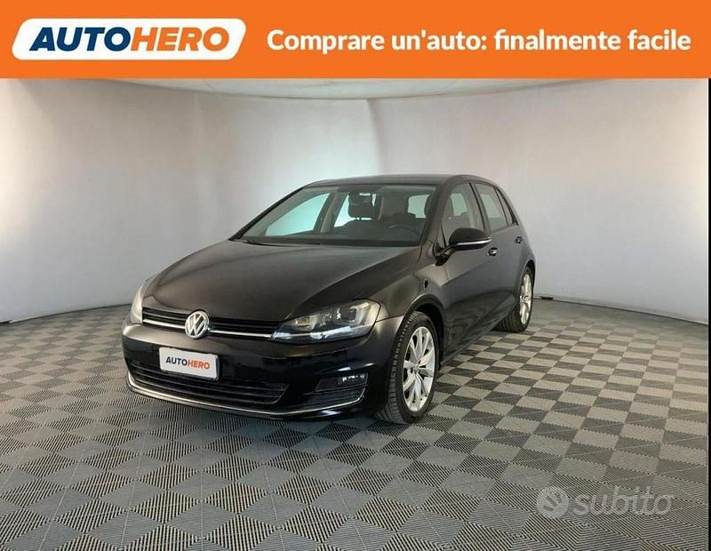 Usata VW Golf VII Highline 110 CV (80 kW) 2016 Nero Berlina