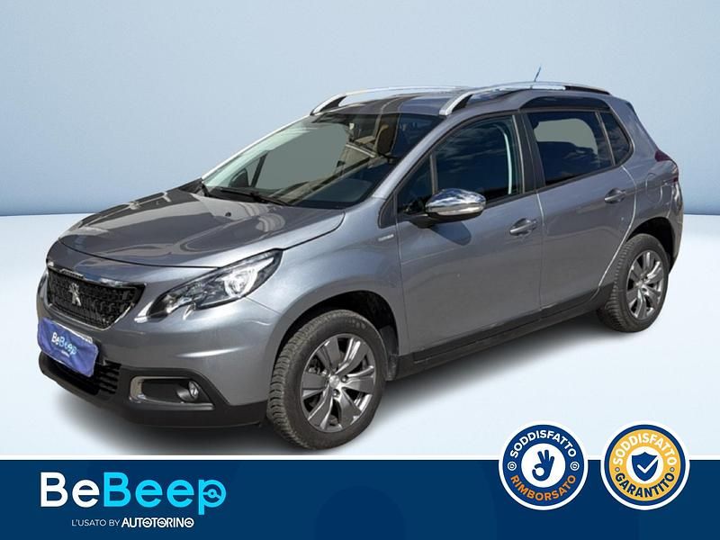 Usata Peugeot 2008 Style 102 CV (75 kW) 2018 Grigio metallizzato SUV
