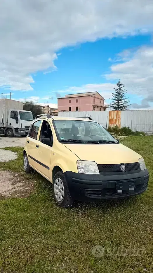 Usata Fiat Panda Active 60 CV (44 kW) 2009 Giallo Utilitaria
