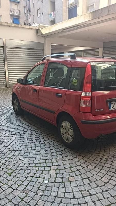 Usata Fiat Panda 2009 Rosso Utilitaria