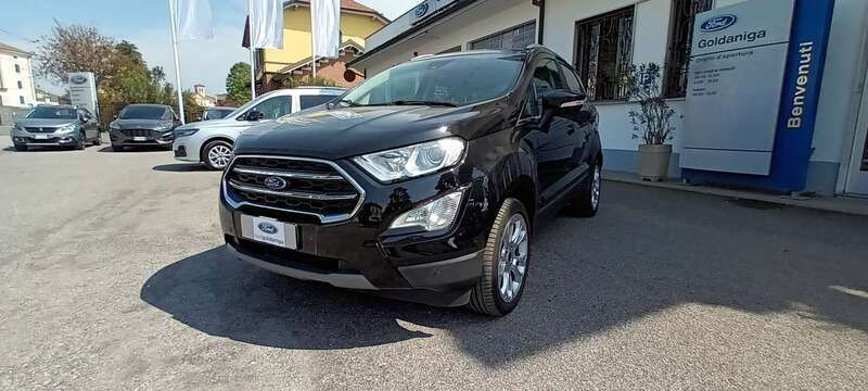 Usata Ford Ecosport Titanium 125 CV (91 kW) 2021 Nero SUV