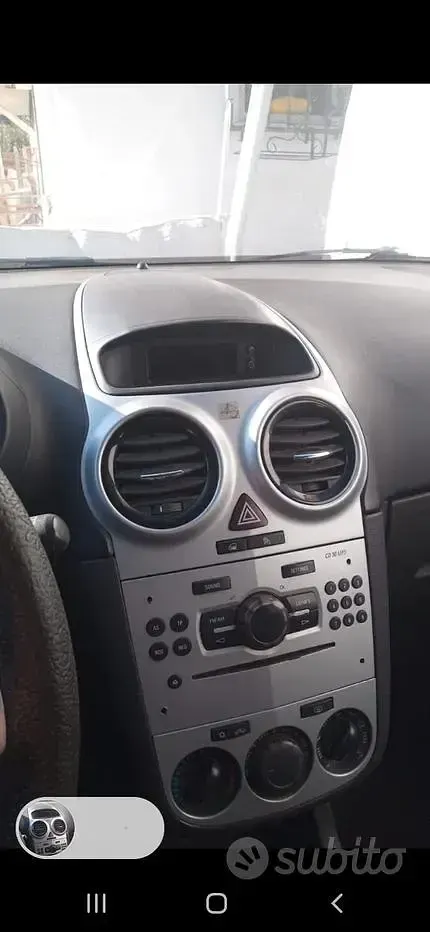Usata Opel Corsa 90 CV (66 kW) 2007 Nero Utilitaria