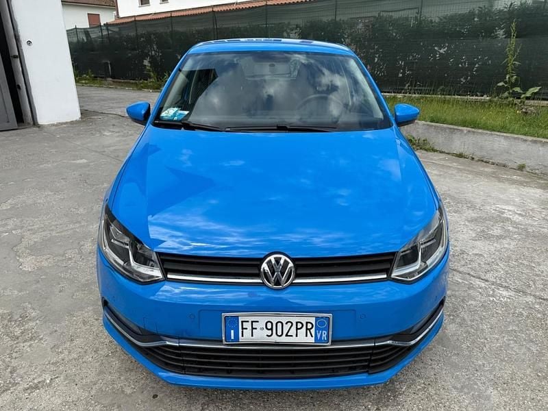 Usata VW Polo 75 CV (55 kW) 2016 Blu Berlina