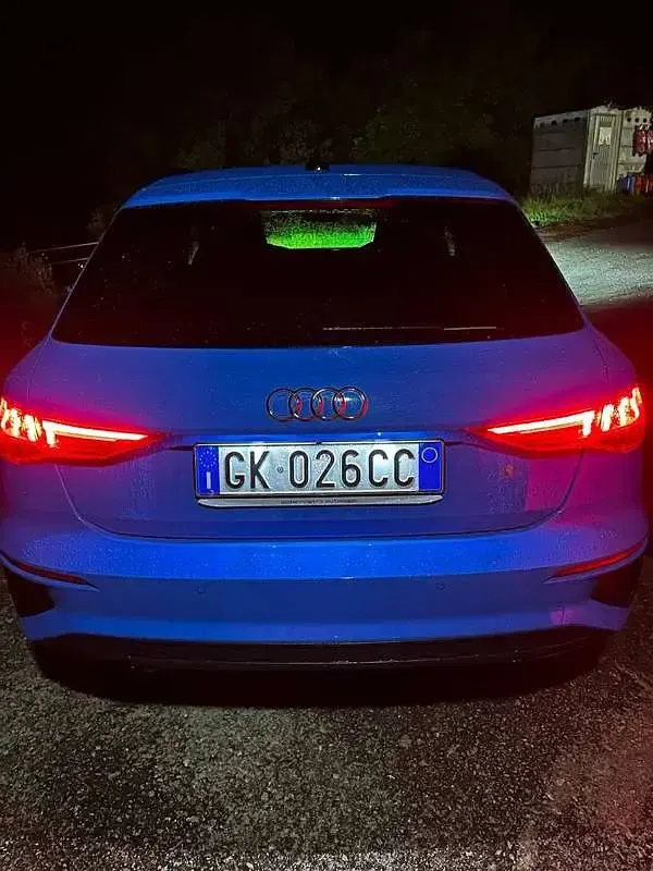 Usata Audi A3 S-Line 150 CV (110 kW) 2020 Blu/azzurro Berlina