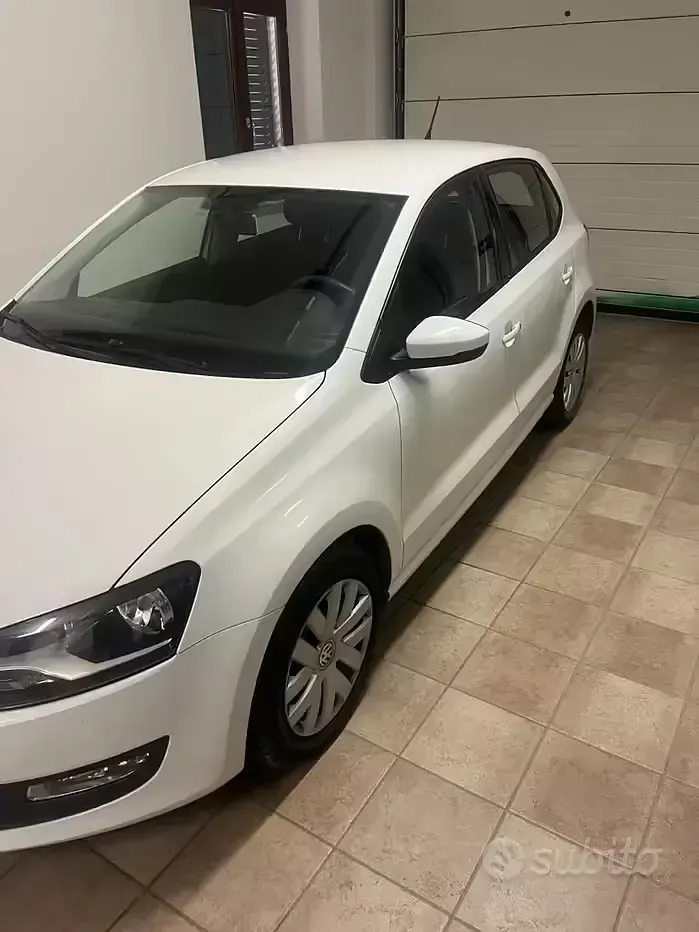 Usata VW Polo 75 CV (55 kW) 2014 Bianco Berlina