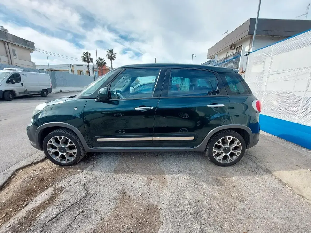 Usata Fiat 500L 120 CV (88 kW) 2014 Verde Monovolume