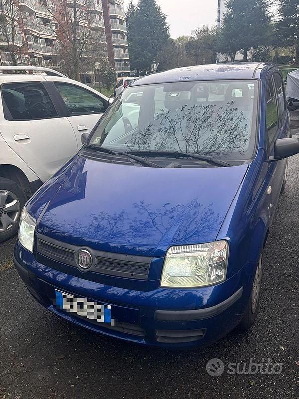 Usata Fiat Panda 60 CV (44 kW) 2008 Blu Utilitaria