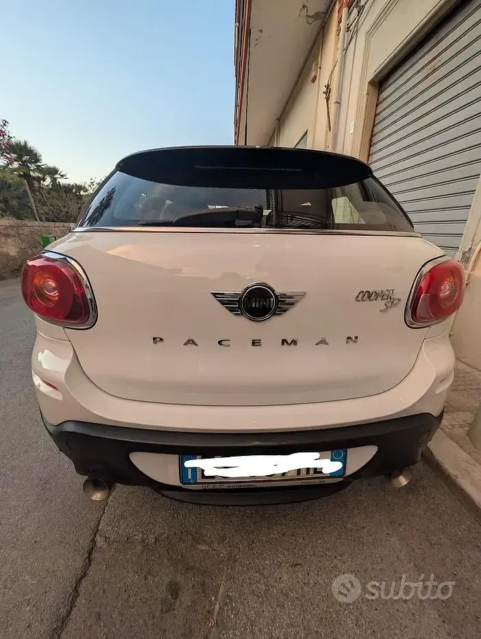 Usata Mini Cooper Paceman 111 CV (81 kW) 2014 Bianco SUV