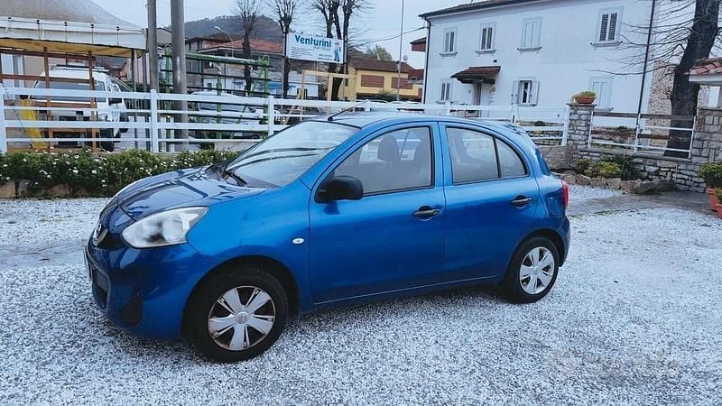Usata Nissan Micra Acenta 80 CV (58 kW) 2016 Blu Utilitaria