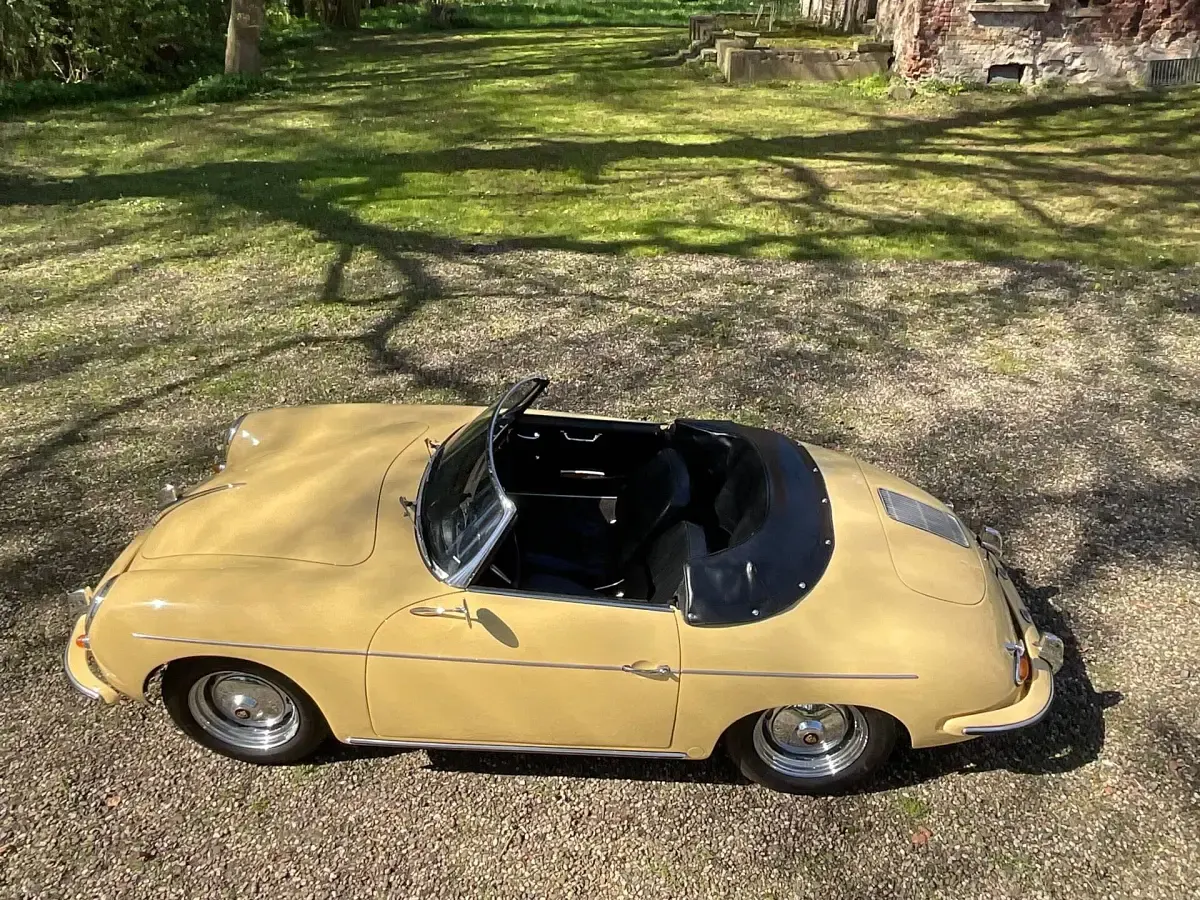 Usata Porsche 356 B 90 CV (66 kW) 1961 Giallo Cabrio