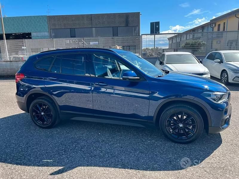Usata BMW X1 Efficient Dynamics 150 CV (110 kW) 2019 Blu/azzurro SUV