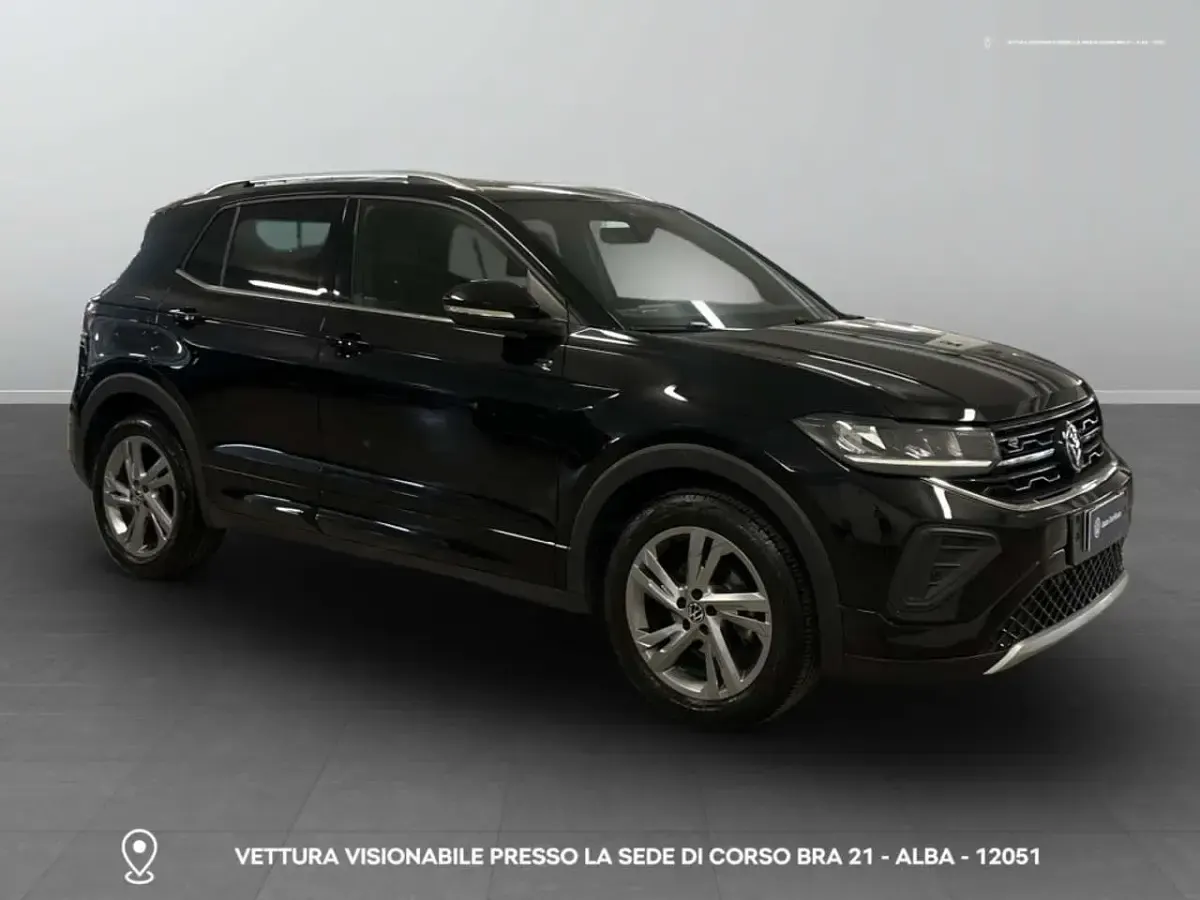 Usata VW T-Cross R-line 116 CV (85 kW) 2024 2t deep black perlato SUV