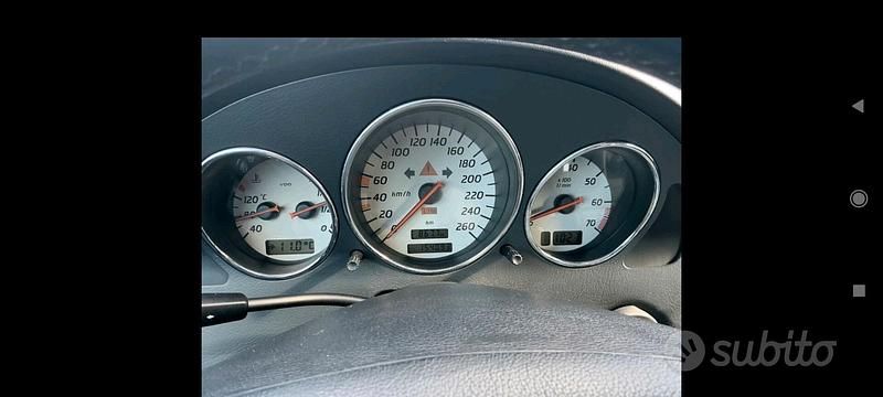 Usata Mercedes SLK200 Edition 163 CV (119 kW) 2003 Grigio Cabrio
