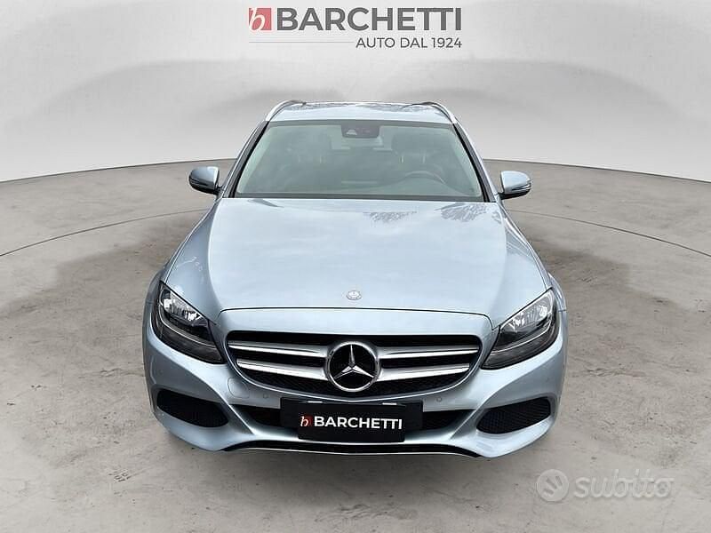 Usata Mercedes C220 Business 170 CV (125 kW) 2017 Grigio Station wagon