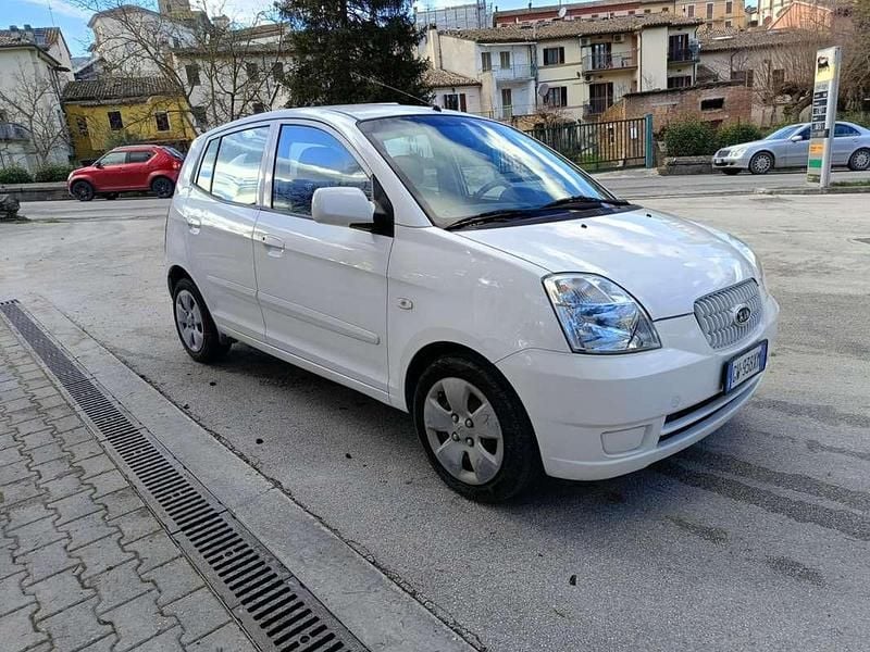 Usata Kia Picanto EX 63 CV (46 kW) 2008 Bianco Utilitaria