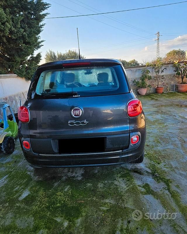 Usata Fiat 500L 75 CV (55 kW) 2013 Nero Monovolume