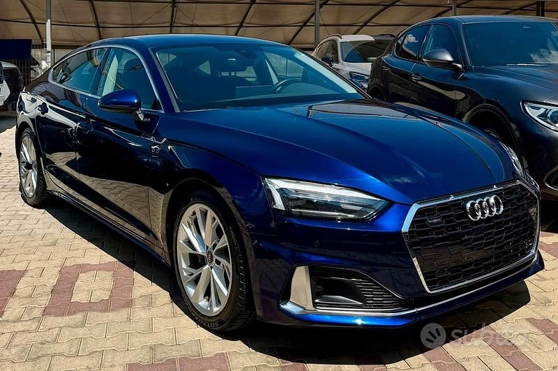Usata Audi A5 Sportback 204 CV (150 kW) 2022 Blu Utilitaria