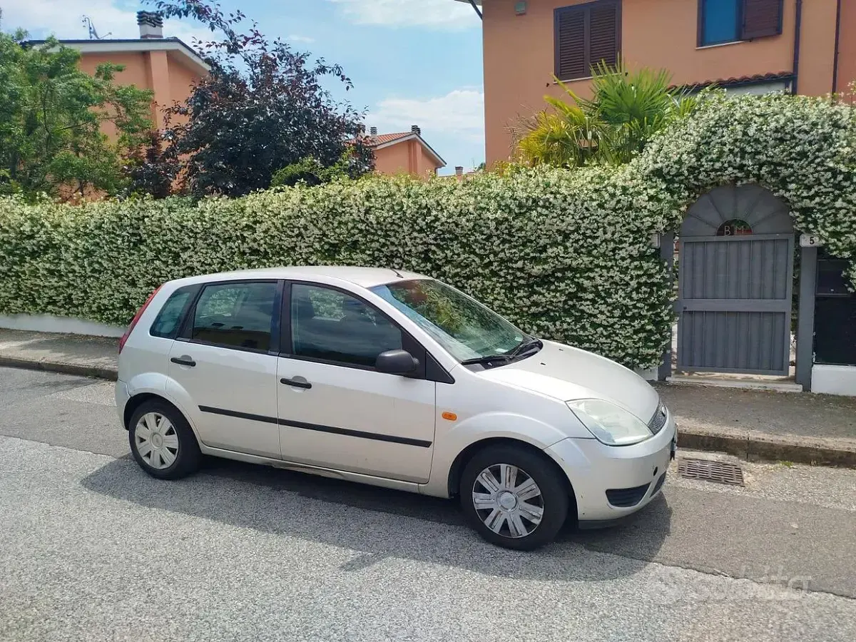 Usata Ford Fiesta 68 CV (50 kW) 2004 Grigio Utilitaria