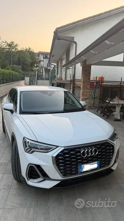 Usata Audi Q3 Sportback S-Line 150 CV (110 kW) 2020 Bianco SUV