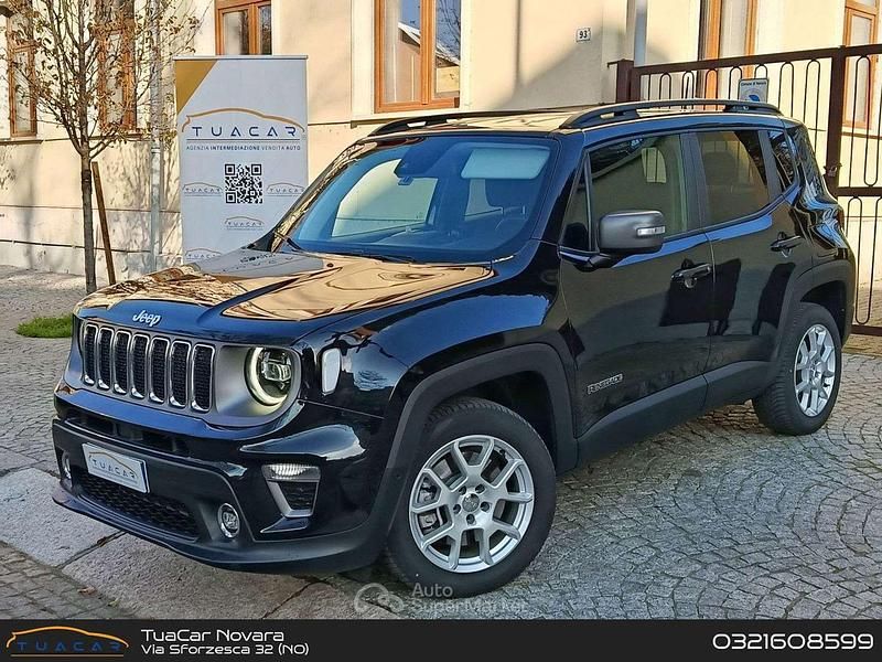 Usata Jeep Renegade Limited 190 CV (139 kW) 2021 Nero SUV
