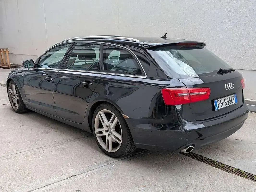 Usata Audi A6 Advanced 245 CV (180 kW) 2012 Nero Station wagon