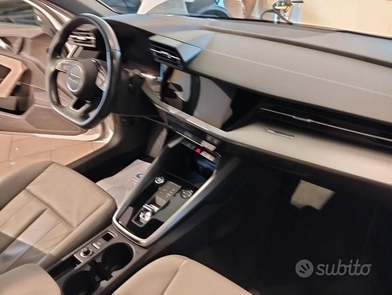 Usata Audi A3 Advanced 149 CV (109 kW) 2021 Bianco Berlina