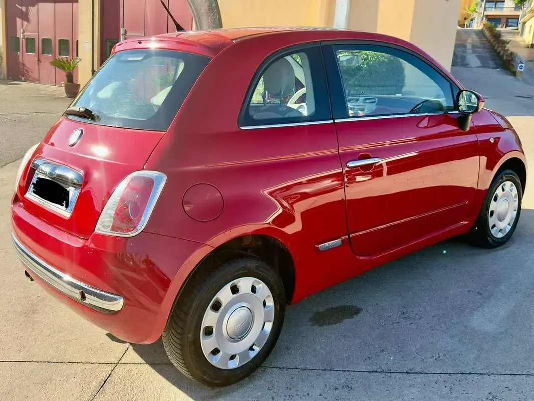 Usata Fiat 500 Pop 95 CV (69 kW) 2012 Rosso Utilitaria