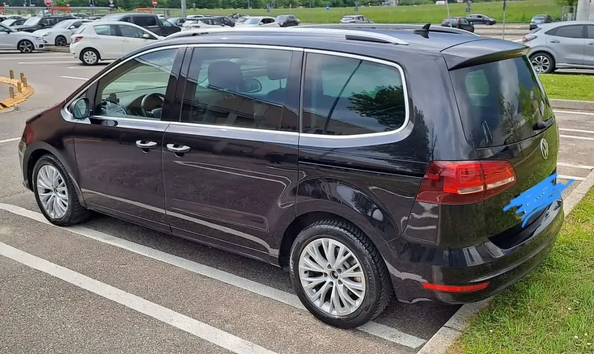 Usata VW Sharan Highline 184 CV (135 kW) 2017 Nero Monovolume