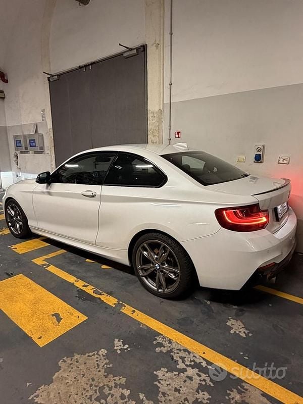 Usata BMW 220 184 CV (135 kW) 2016 Bianco Coupé