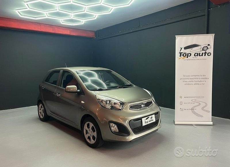 Usata Kia Picanto City 68 CV (50 kW) 2014 Grigio Utilitaria