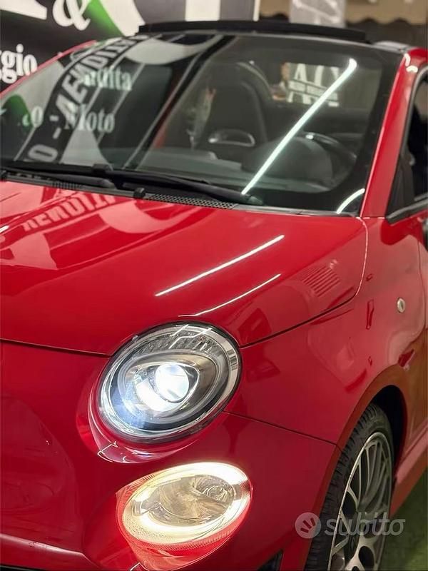 Usata Abarth 595 165 CV (121 kW) 2018 Rosso Cabrio