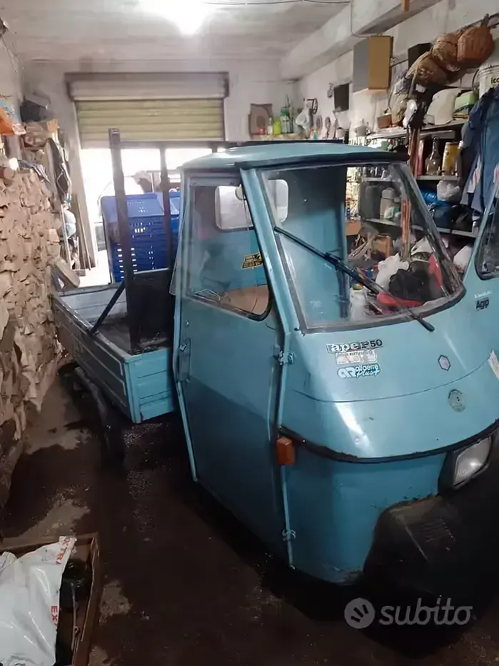 Usata Piaggio APE 1988 Blu