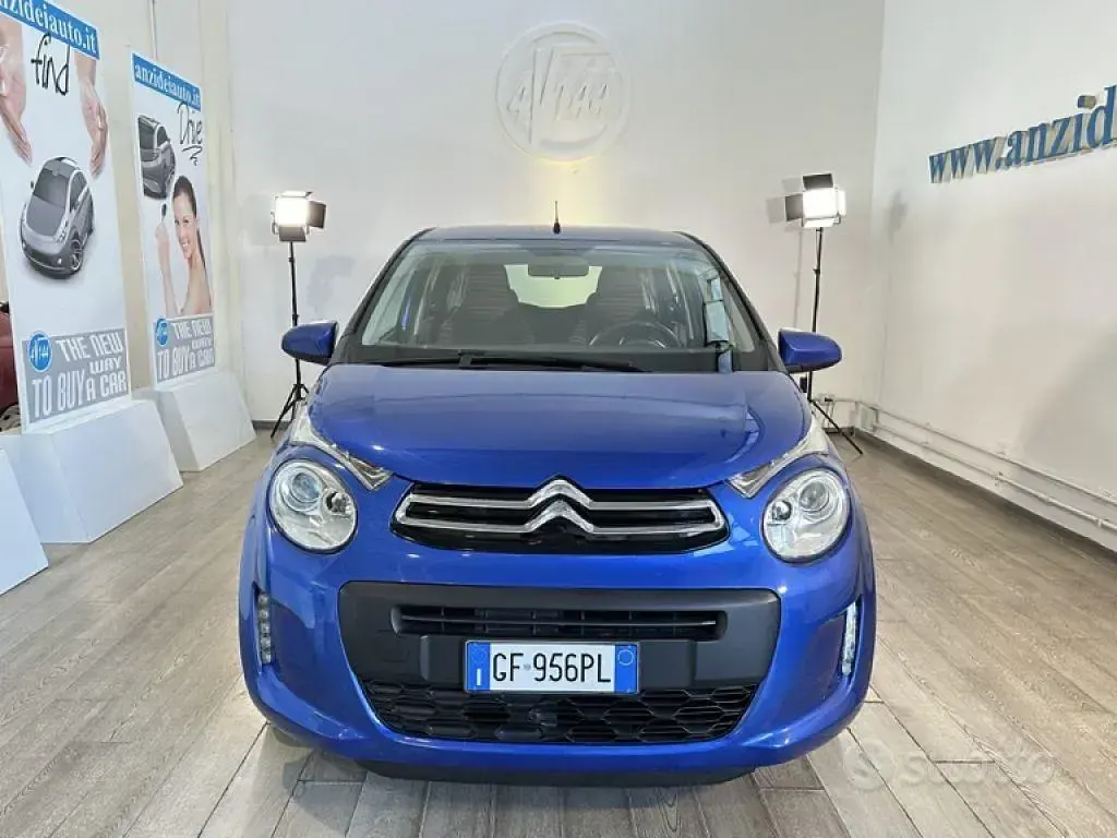 Usata Citroën C1 Feel 72 CV (52 kW) 2021 Blu metallizzato Utilitaria